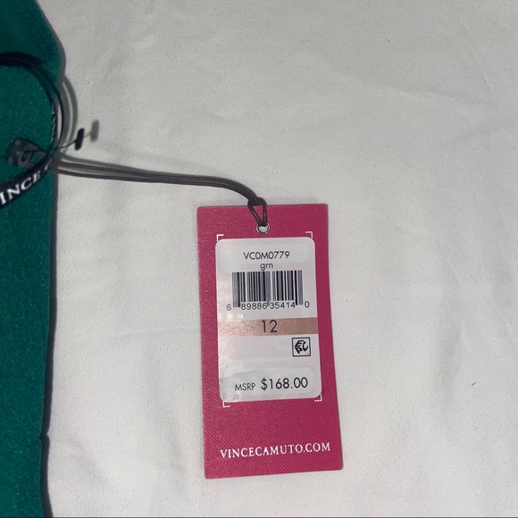 Vince Camuto Emerald Green Bow Tie Jumpsuit - Picture 5 of 5